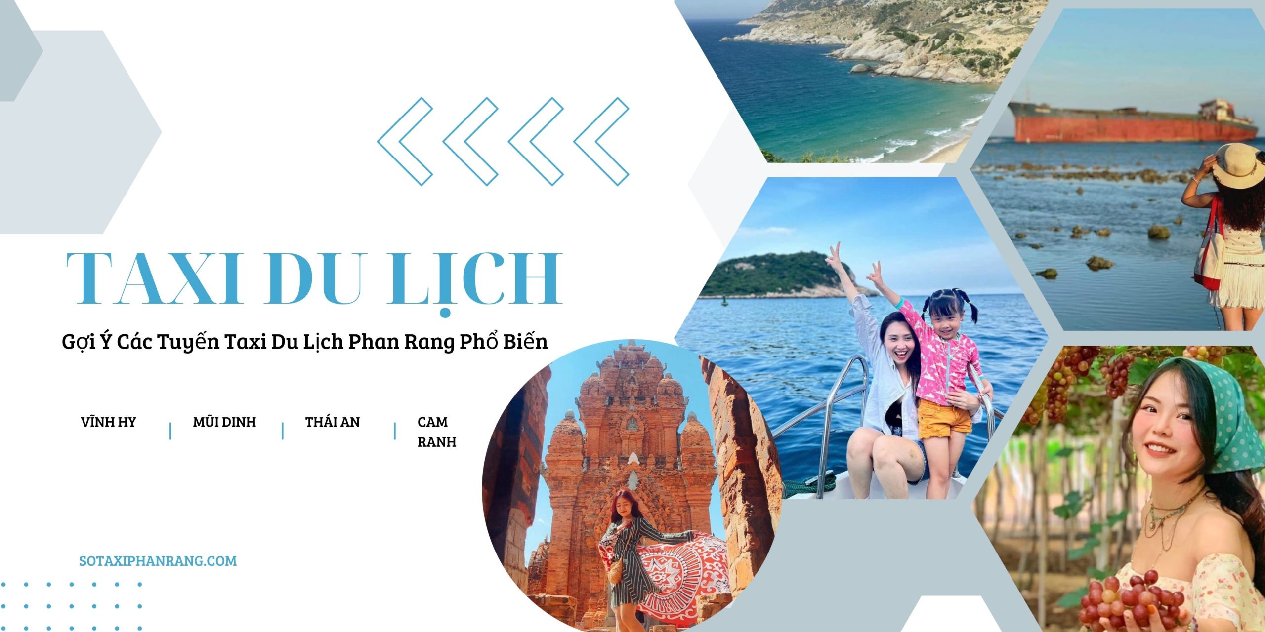 Taxi du lịch Phan Rang Ninh Thuận - Vịnh Vĩnh Hy