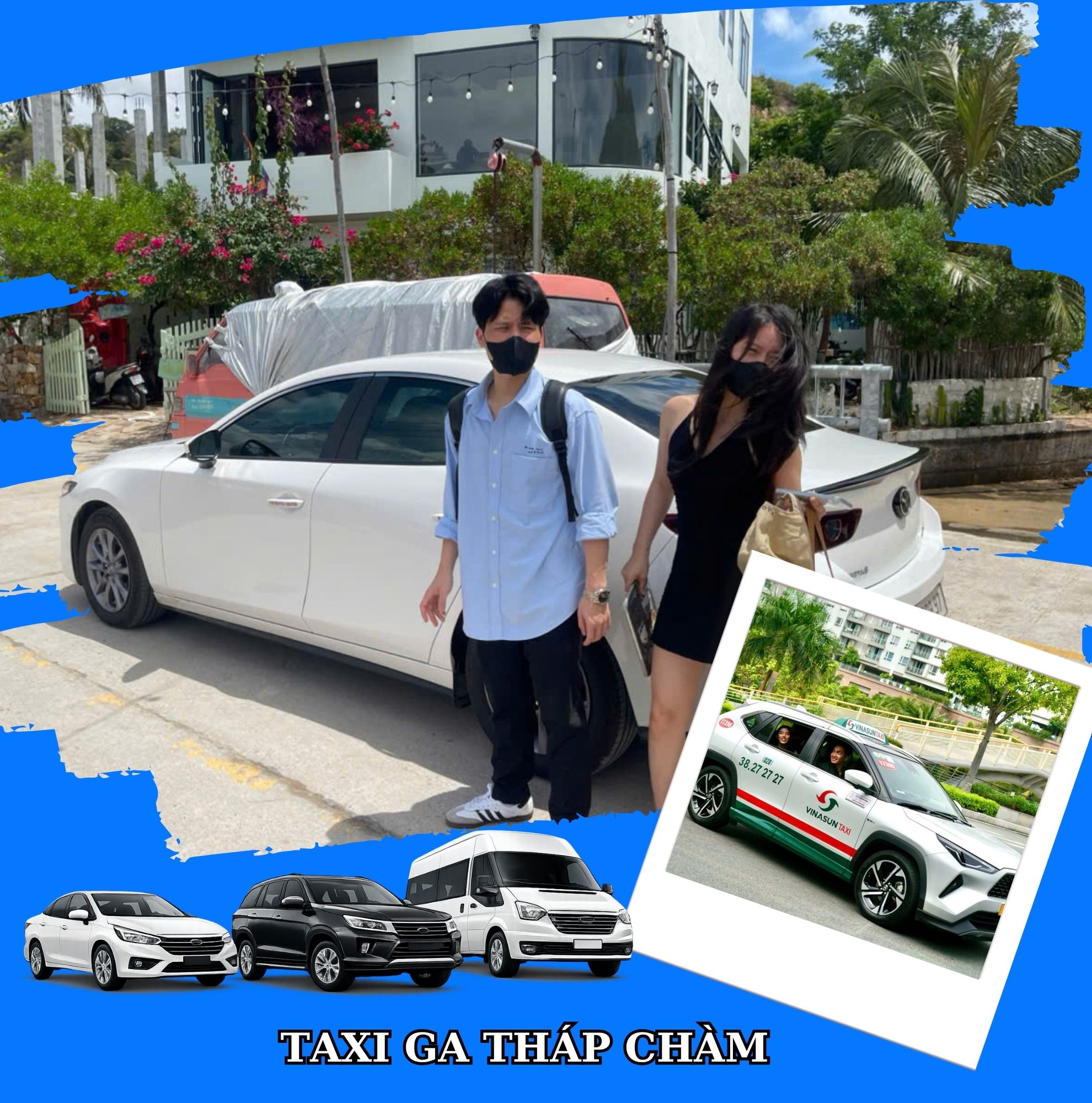 giá cước taxi Tháp Chàm phù hợp với mọi đối tượng khách hàng