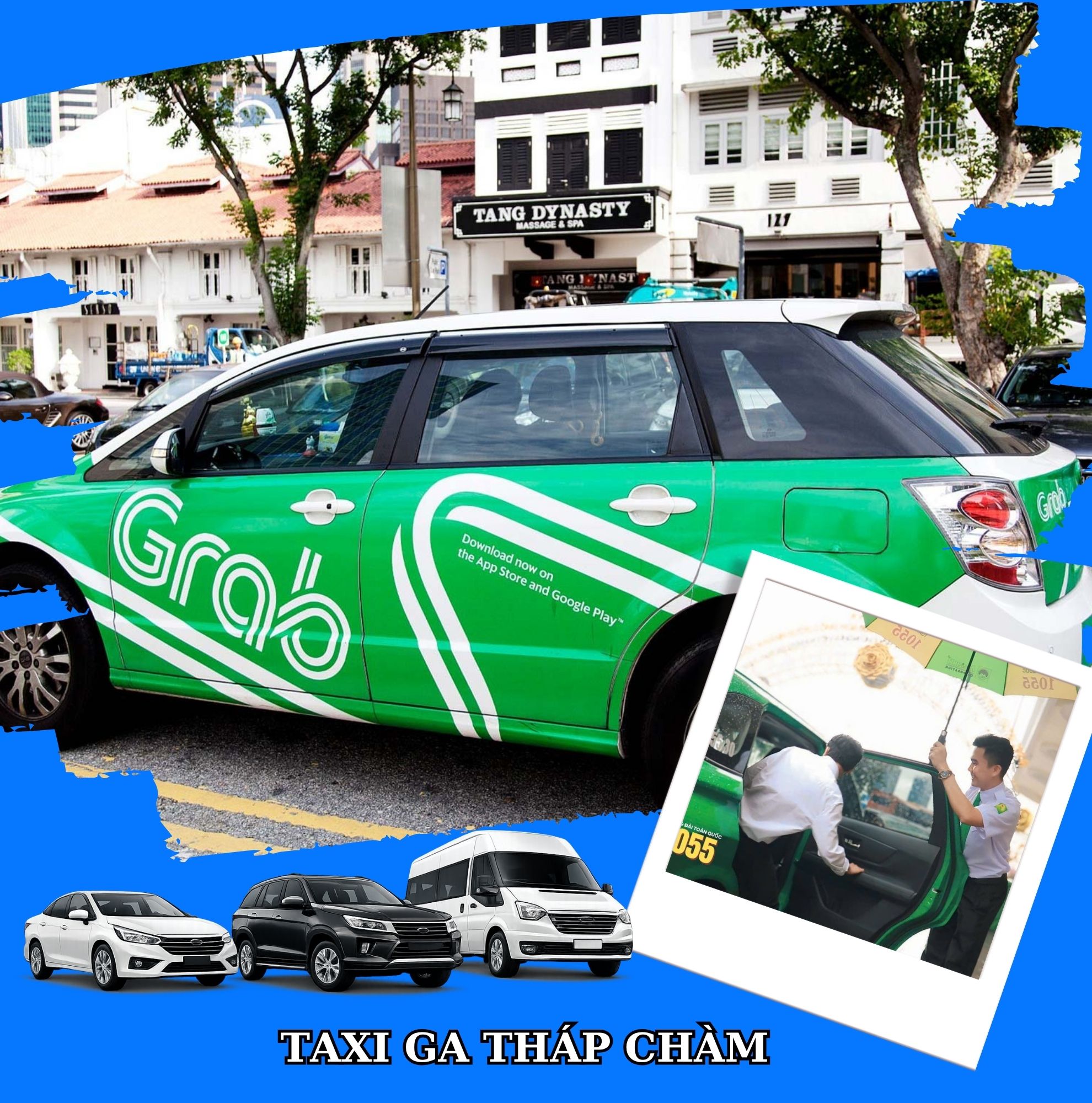 Kinh nghiệm đặt xe taxi tại ga Tháp Chàm tránh xe dù