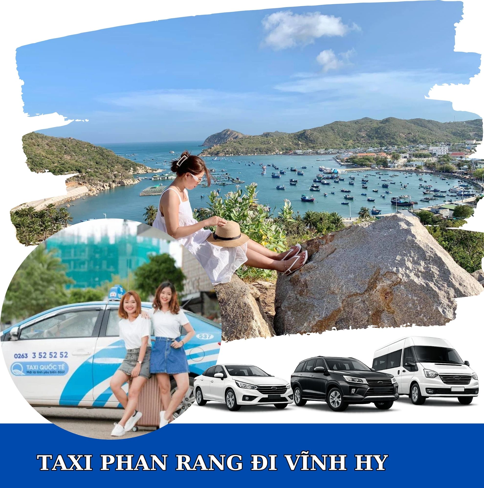 tour taxi Phan Rang Vĩnh Hy phù hợp với khách hàng ngoại tỉnh