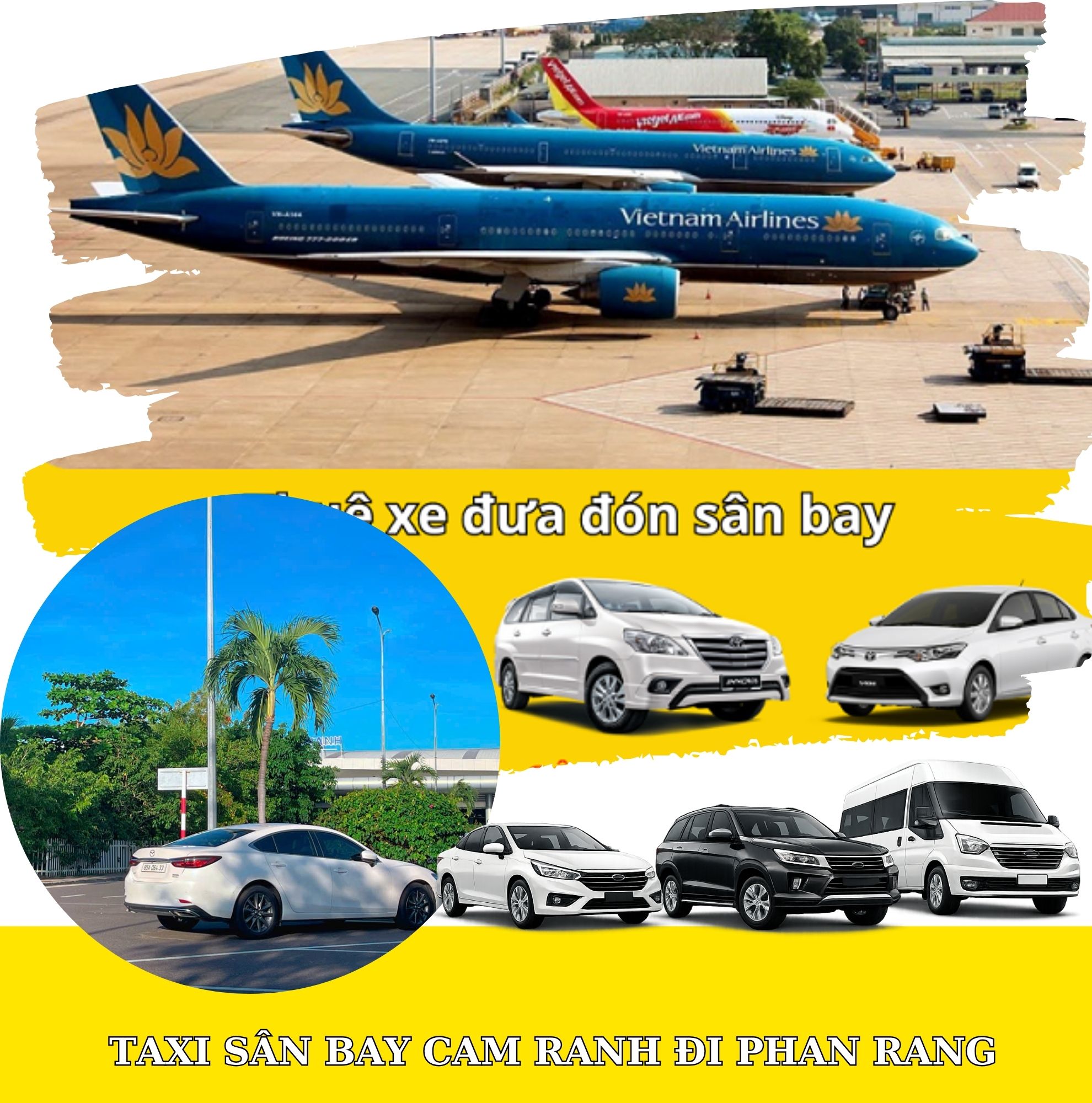 dịch vụ taxi sân bay Cam Ranh đi Phan Rang