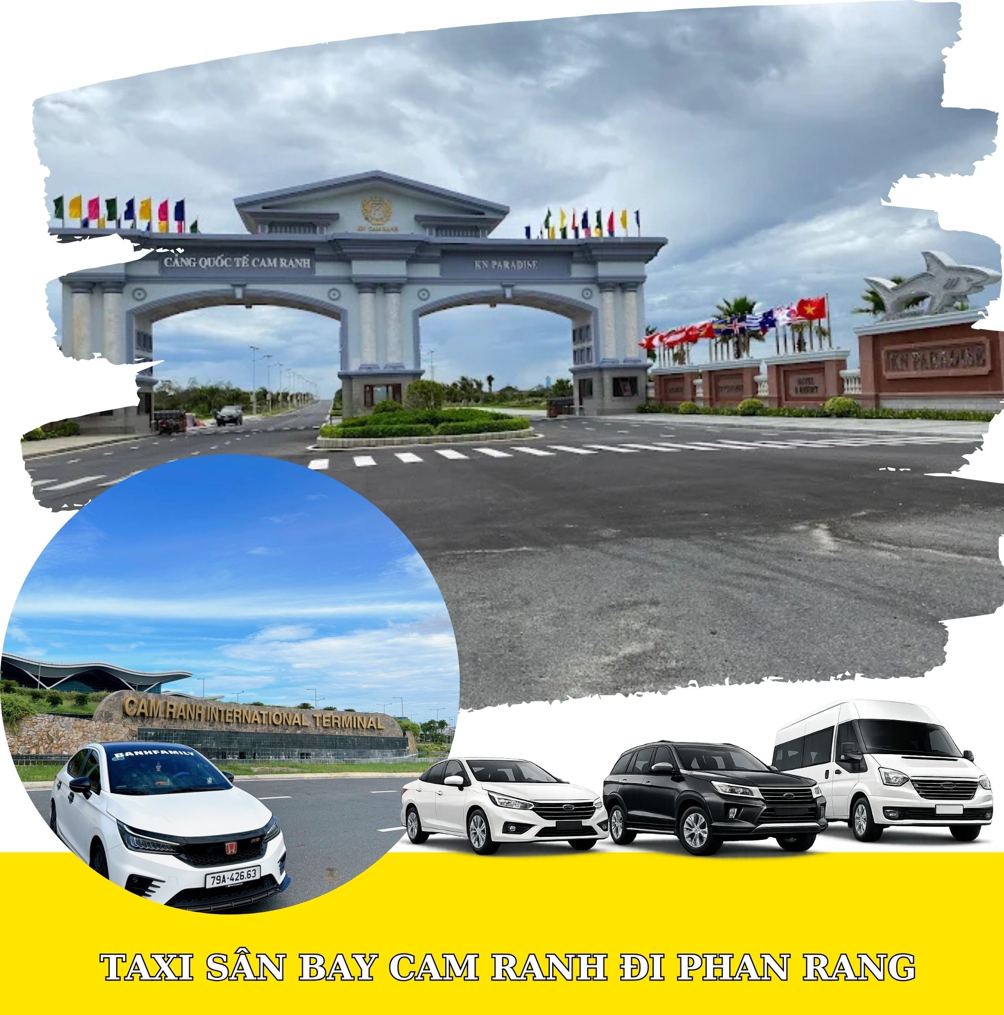 Khách hàng đặt xe taxi sân bay Cam Ranh Phan Rang bất cứ khi nào