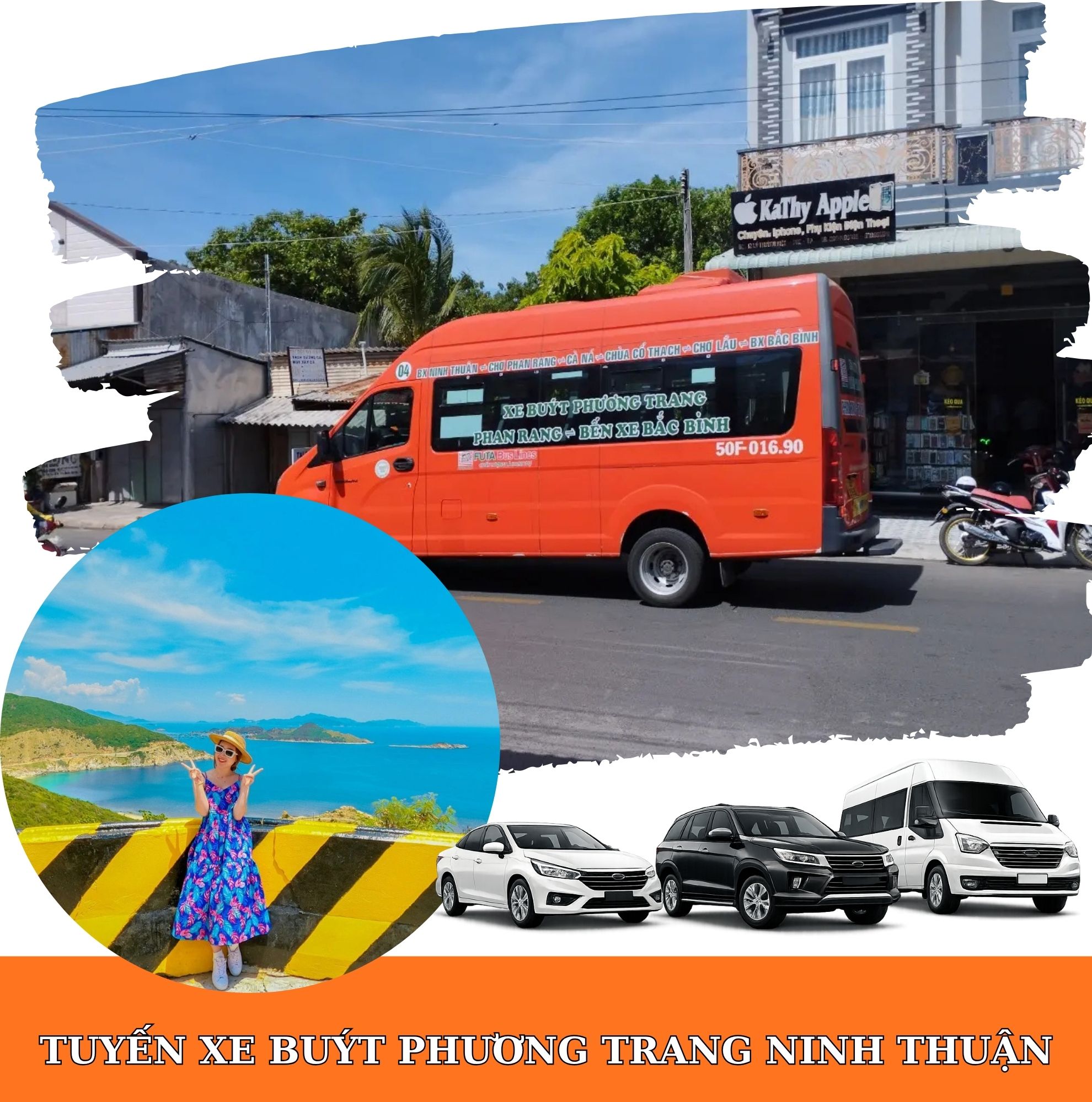lộ trình xe buýt phương trang ninh thuận cam ranh