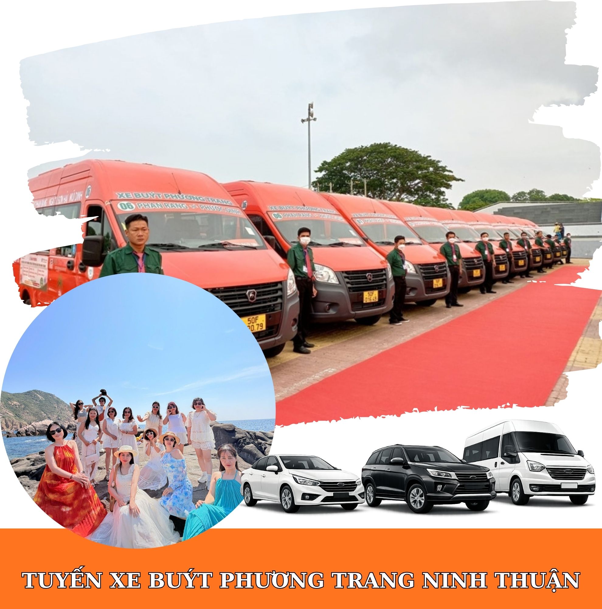 Lộ trình các tuyến xe buýt Phương Trang Ninh Thuận