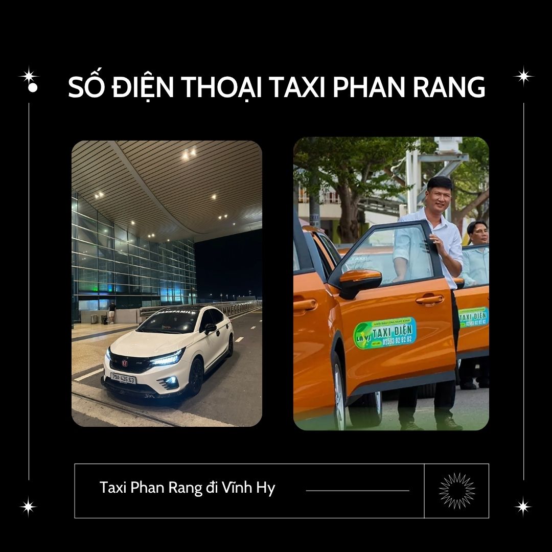 số điện thoại taxi Phan Rang (Ninh Thuận)