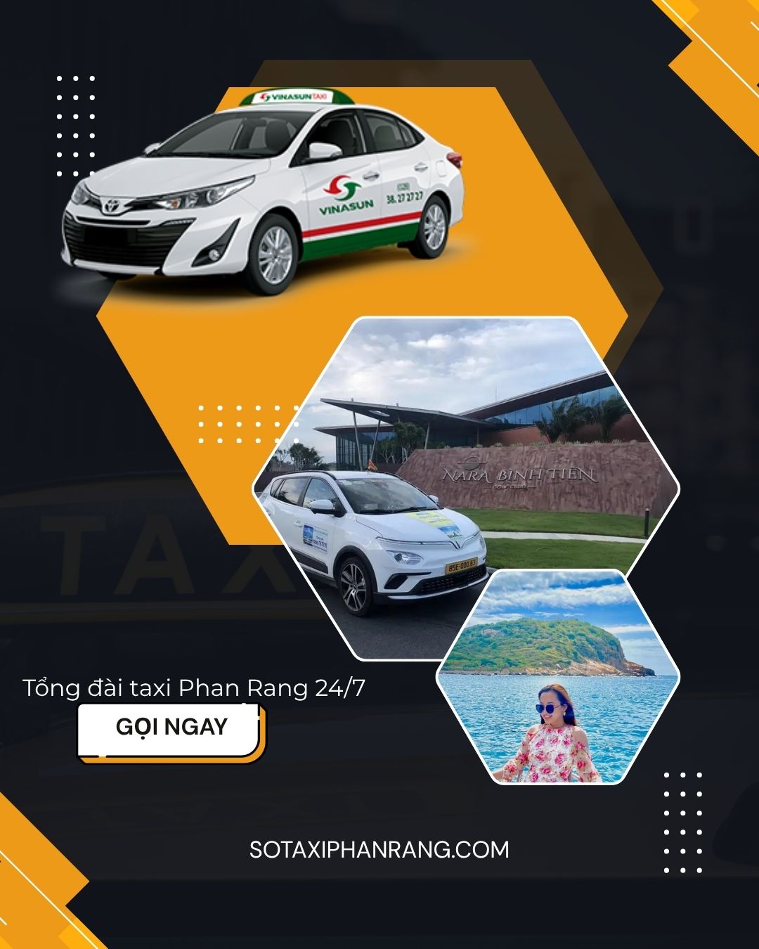 tổng đài taxi Phan Rang 24/7